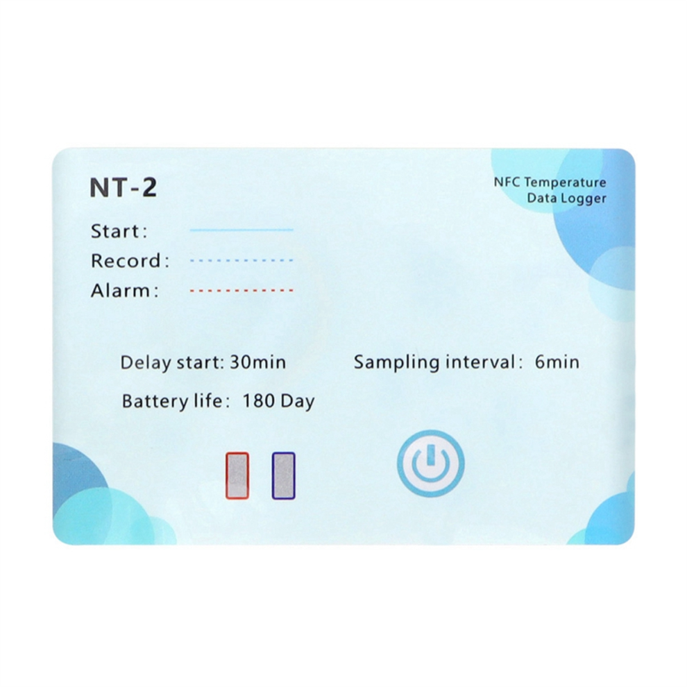 NFC Wireless Data Recorder LCD Indicator Temp Logger
