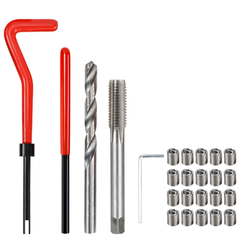 M7 Car Drill Bit Tool Metric Thread Repair Insert Kit Helical Coil 1