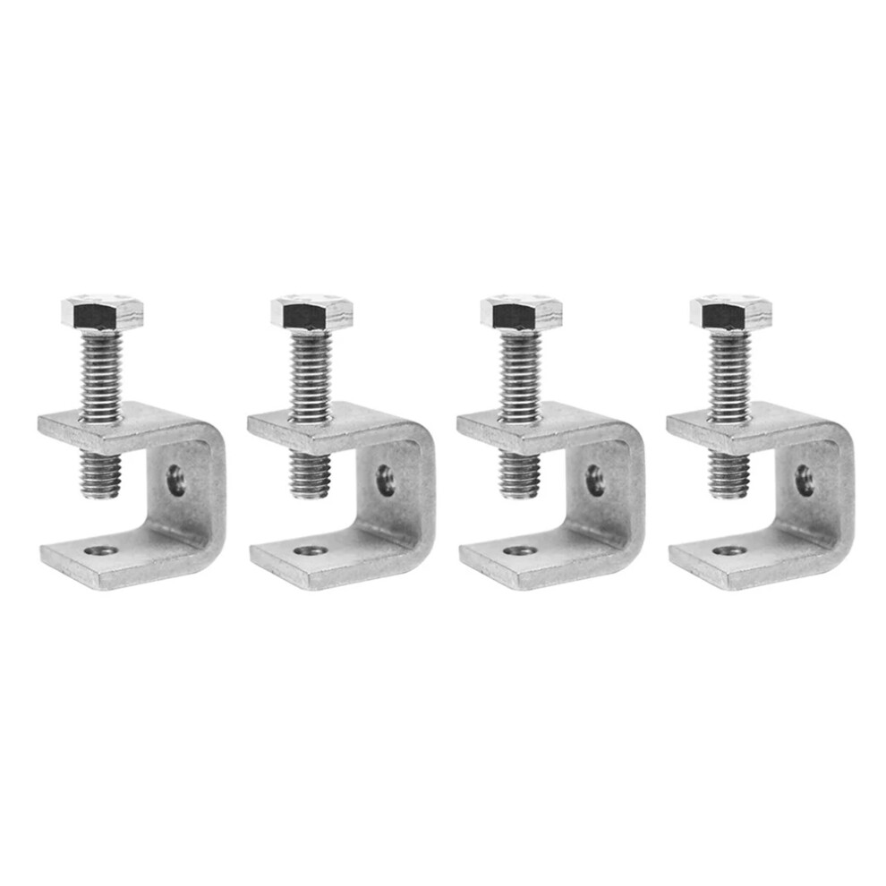 4Pcs C-Clamp Steel Pipe Square Pull Ring Adjustable Fixed Holder Clip-image-OPC-PJY82NJ-NEW