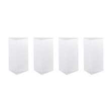 4Pcs Clear Triangular Prism for Rainbow Lights Crystal Optical Prisms