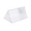 4Pcs Clear Triangular Prism for Rainbow Lights Crystal Optical Prisms 4