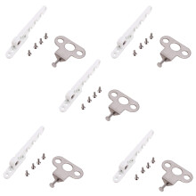 5PCS Fenster Lüftung Limiter Retainer Wind Brace Halterung