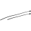 31490722 for XC60 2018-2025 Car Front Windshield Wiper Blade 4