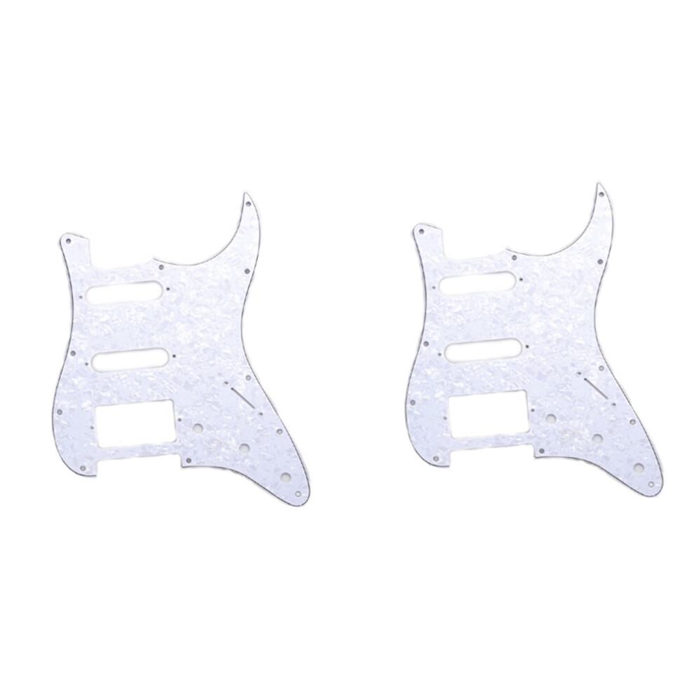 Guitar Accessories Guitar Pickguard Front Cover White Pearl-image-OPC-PJY86B7-NEW