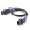 Kabel Stromkabel Lautsprecherkabel 100cm 6