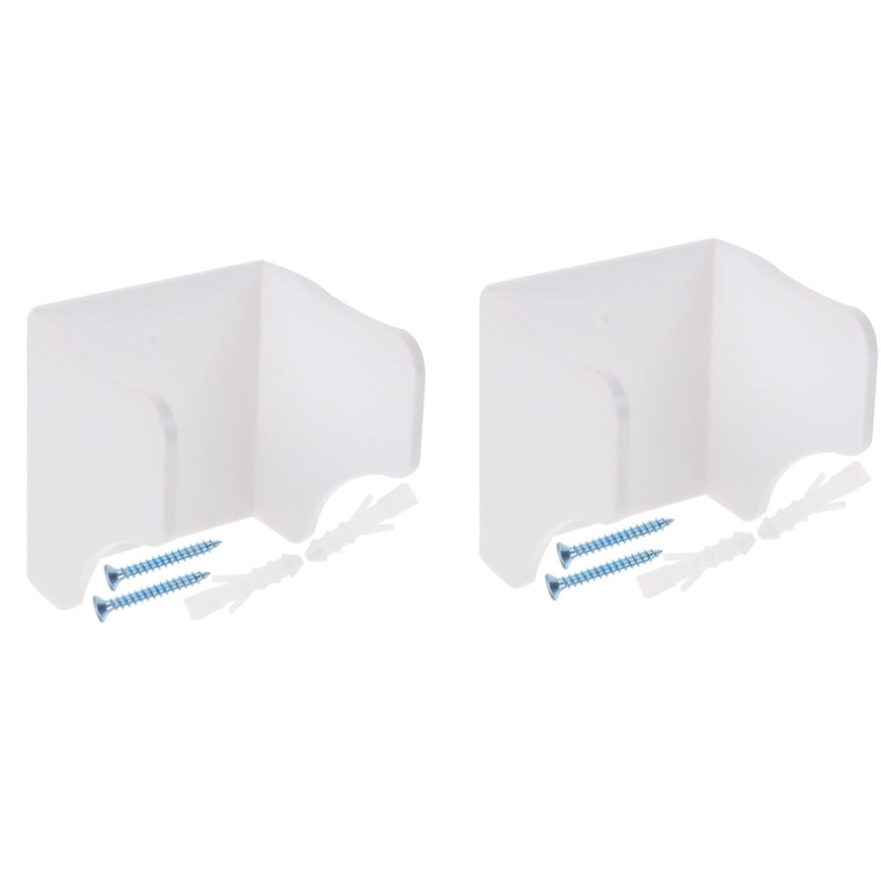 Guitar Wall Mount Music Lover Instrument Display Stand, White-image-OPC-PJY86QM-NEW