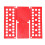 Plastic Clothes Folding Board Home Storage Tool Red 2