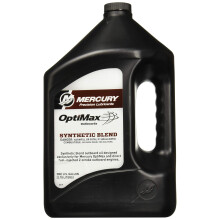 Olio per motori fuoribordo Mercury Optimax/DFI a 2 tempi, 1 gallone (3,8 litri), codice 92-858037K01