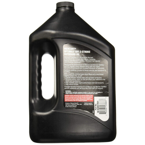Λάδι Mercury Optimax /DFI 2-Κύκλων Εξωλέμβιων 1 Γαλλόνι 92-858037K01 1