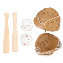 Mini-Baseballschläger-Handschuh-Set, simuliertes Baseball-Modellspielzeug