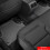 WeatherTech Tapis de sol sur mesure pour Jeep Cherokee  2e range (442662) Noir 2