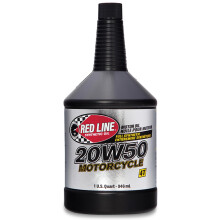 Red Line 42504 20W50 leo Sinttico para Motocicleta - Quart