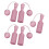 Schnurloses Ball-Springseil Rosa 2