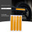 Front Rear Wheel Cover Protective Shell Reflective Sticker Yellow 6