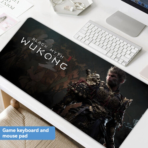 Black Myth Mouse Pad Gaming Laptops Mousepad Large Mouse Pad 2