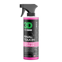 Tocco finale 3D Spray rapido per dettagli - Spruzzo facile da pulire Showroom Shine 16oz.