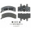 ACDelco Silver 14D369CH Ceramic Front Disc Brake Pad Set with Hardware 2
