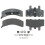ACDelco Silver 14D369CH Ceramic Front Disc Brake Pad Set with Hardware 1