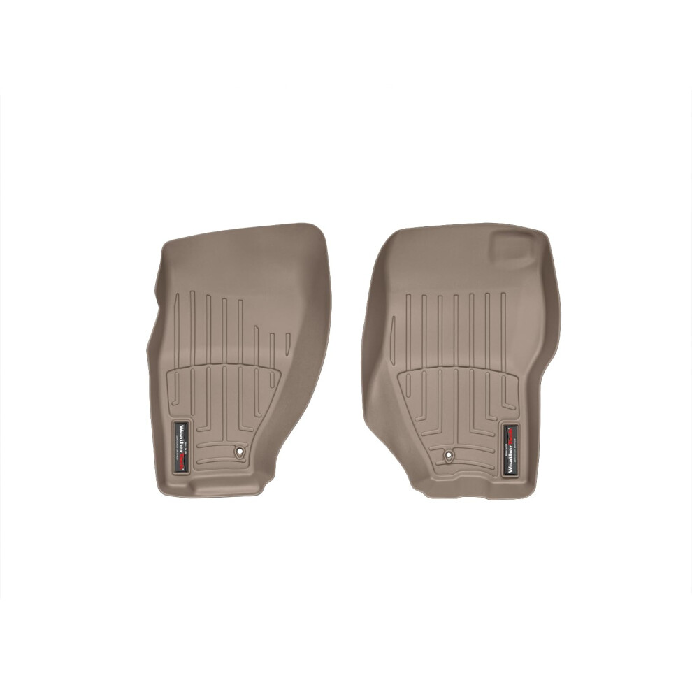 Weathertech Custom Fit Floorliners For Dodge Nitro - 1St Row (453221) Tan 787765129688