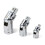 Powerbuilt 640858 Set giunti universali a 3 pezzi Argento 1/4"""" 3/8"""" e 1/2"""" 1