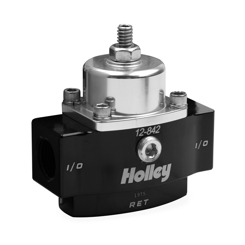 Holley 12842 Hp Billet Carbureted By Pass Widle Bleed Fuel Pressure Regulator 090127670477