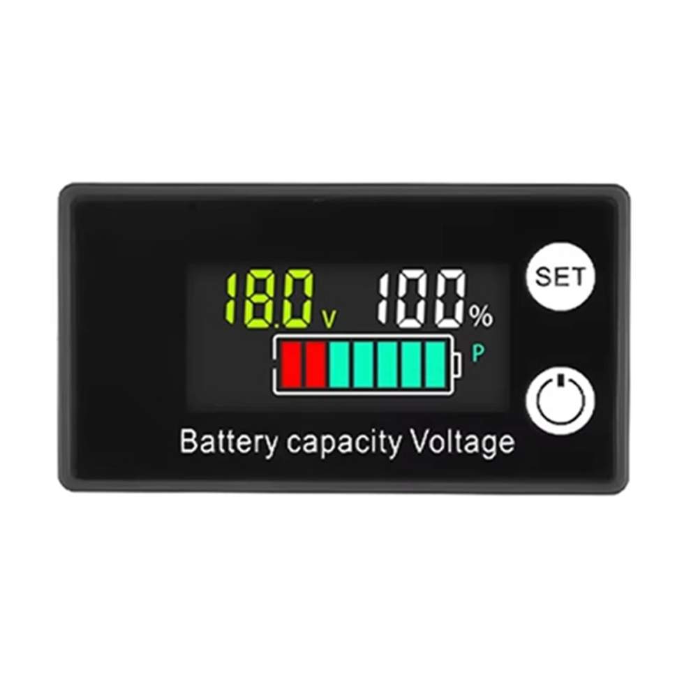 Battery Voltmeter Dc 8-100V Capacity Indicator Power Meter Lithium C 4853609585111