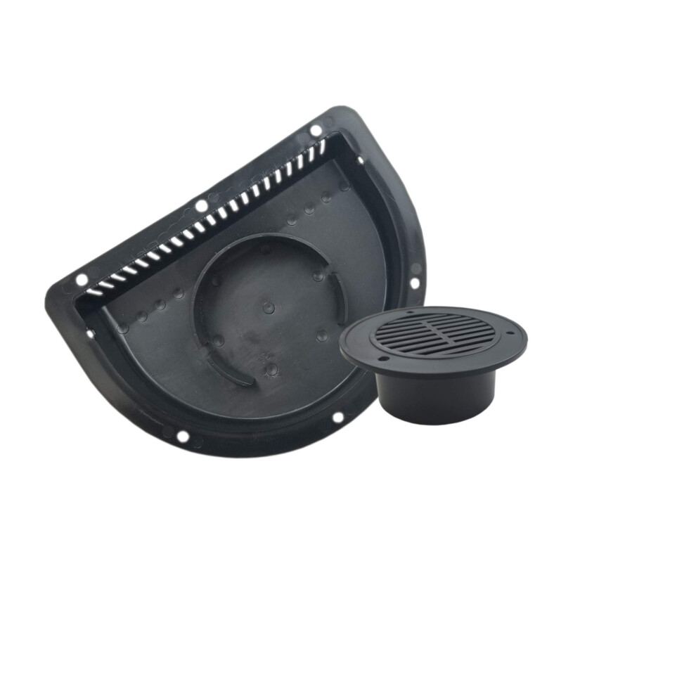 Rv Atv Cycle Truck Cargo Work Trailer Side Air Vent Black 852659135509