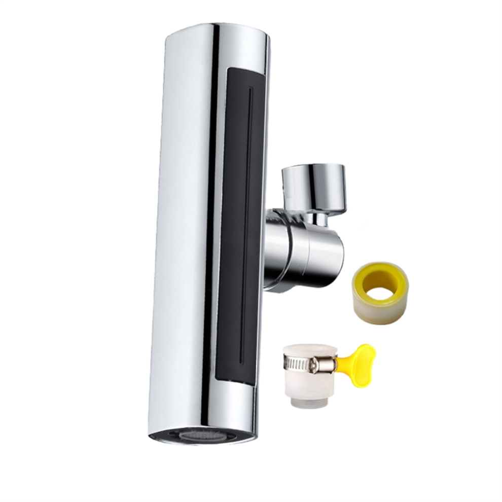4 Modes Waterfall Bathroom Faucet Extenders 360 Spout Stream Sprayer 4851612570322