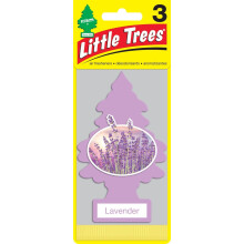 Little Trees U3S32035 Car Air Freshener Lavender Scent - 3 Trees per Package