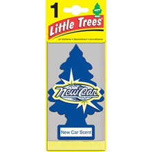 LITTLE TREES Car Air Freshener | Hanging Paper Tree for Home or Car | New Car Scent | 6 Pack