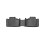 WeatherTech Tapis de sol sur mesure pour Dodge Durango  2e range (443244) Noir 1