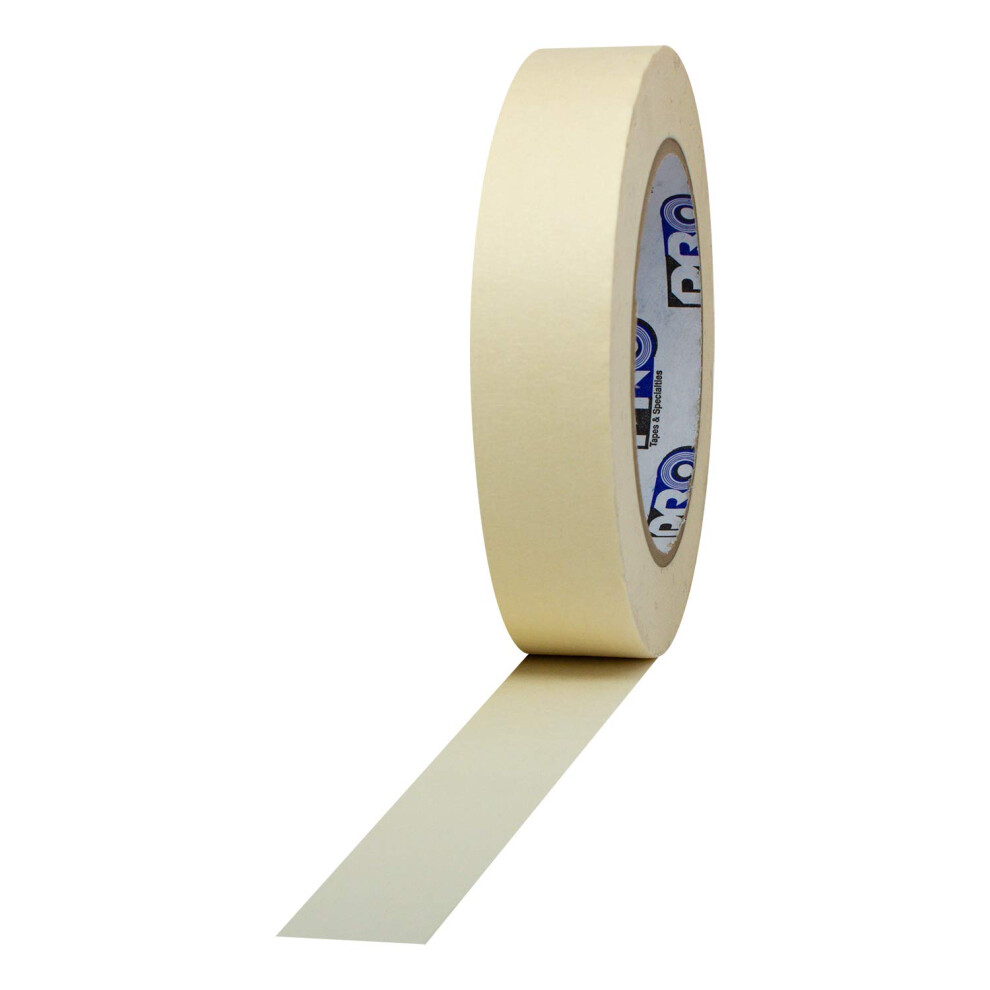 Protapes Pro 795 Crepe Paper General Purpose Masking Tape 60 Yds Length X 1"""" Width Tan (Pack Of 1) 840178006226