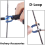 1 Pack Archery Compound Bow D Loop p with Screwdrivers, Black 6