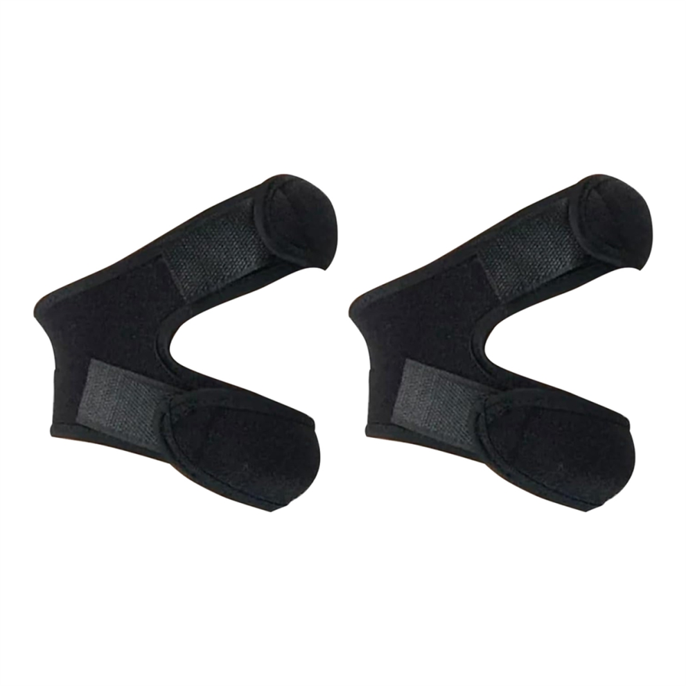 Knee Pain Relief&Patella Stabilizer Brace,Dual Patella Knee Straps A
