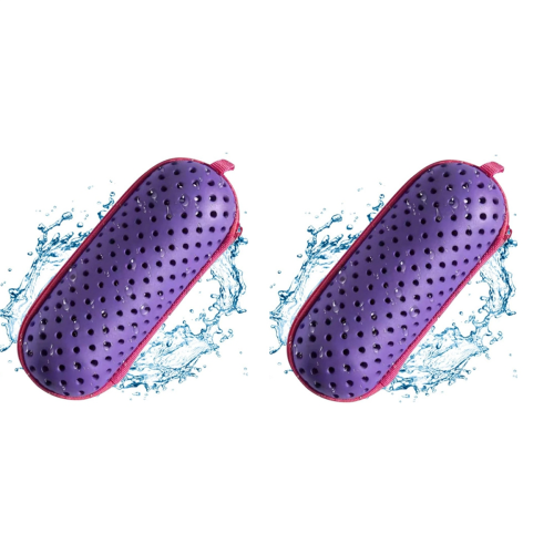 Swimming Goggle Case, Goggle Protection Case with Clip 1