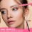 150 Pieces Mini Eyebrow Brush with Cap Brow Lamination Brush 5