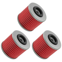 Filtr oleju Caltric 3 Pack kompatybilny z Yamaha Yfm600 Yfm-600 Grizzly 600 1998-2001