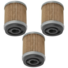 Filtr oleju Caltric 3 Pack kompatybilny z Yamaha Tw200 Tw-200 Trailway 200 1987-2018