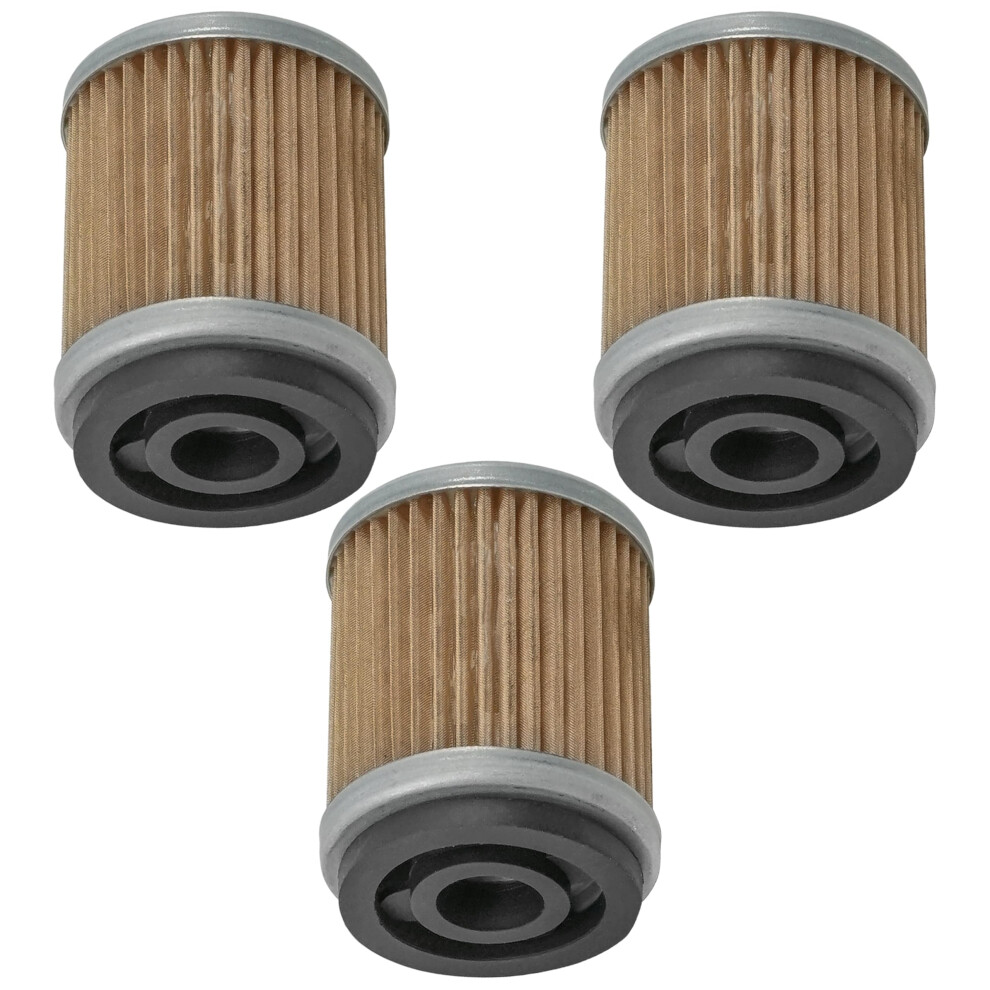 Caltric 3 Pack Oil Filter Compatible With Yamaha Tw200 Tw200 Trailway 200 19872018 888552124517