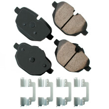 Akebono Bromsbelgg Euro Bak kompatibel med BMW 2011-2018 Set med 4