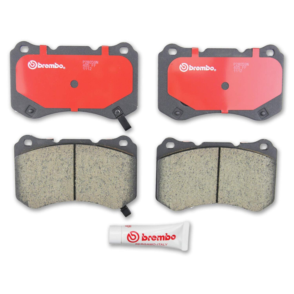Brembo P28059N Premium Ceramic Front Disc Brake Pad Set ACURA OE 45022SEPA60