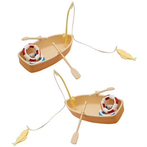 Schwimmring Miniaturboot Rettungsring Ruder Kanu Boot 1