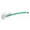 Inflador de pneus de mandril reto STEELMAN 75052 com medidor embutido e mangueira verde de 12 polegadas 2