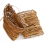 Pastoral rattan wall-mounted flower basket 4