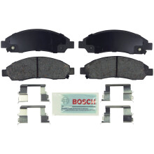 BOSCH BE1039H bl keramisk skivbromsbelggsats med hrdvara - kompatibel med utvalda Chevrolet Colorado; GMC Canyon; Isuzu i-280 i-290 i-350 i-37