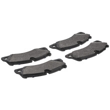BOSCH BE1349 Bl halvmetallisk skivbromsbelggssats - Kompatibel med utvalda Porsche Cayenne Macan Panamera; Volkswagen Touareg; FRMRE