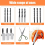 Drill Bit Sharpener for All Bits for All Bit, High-Speed Steel 6