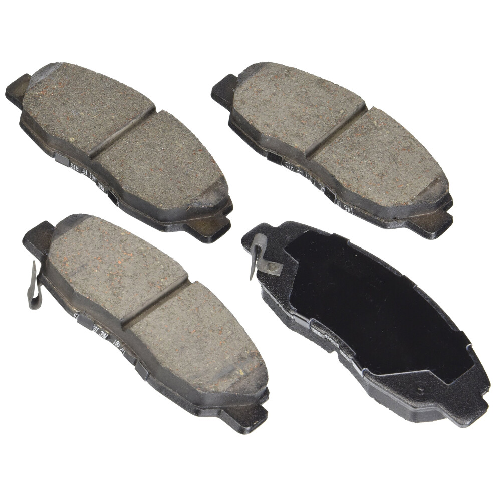 BOSCH BE1578H Blue Ceramic Disc Brake Pad Set With Hardware Compatible With Select Honda Civic FRONT-image-OPC-PJY8TVH-NEW