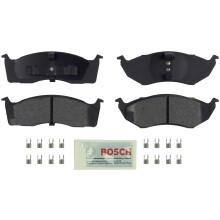 BOSCH BE591H bl keramisk skivbromsbelggset med hrdvara - kompatibel med utvalda Chrysler 300M Concorde Prowler Town & Country; Dodge Caravan I