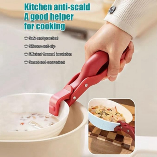 Multi-Purpose Anti-Scald Bowl Holder Clip for Kitchen C 2